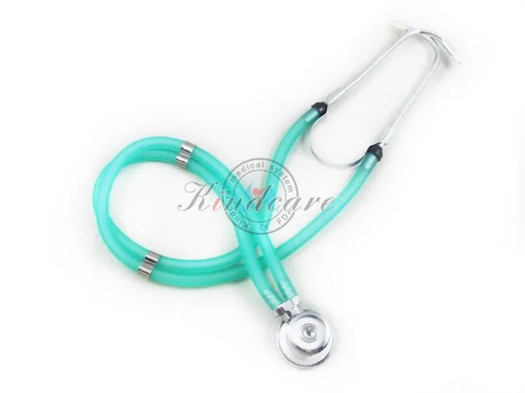 Cross-border KT-102A Double Tube Double Head Double-Sided Stethoscope Multifunctional Stethoscope with Accessories Package 2