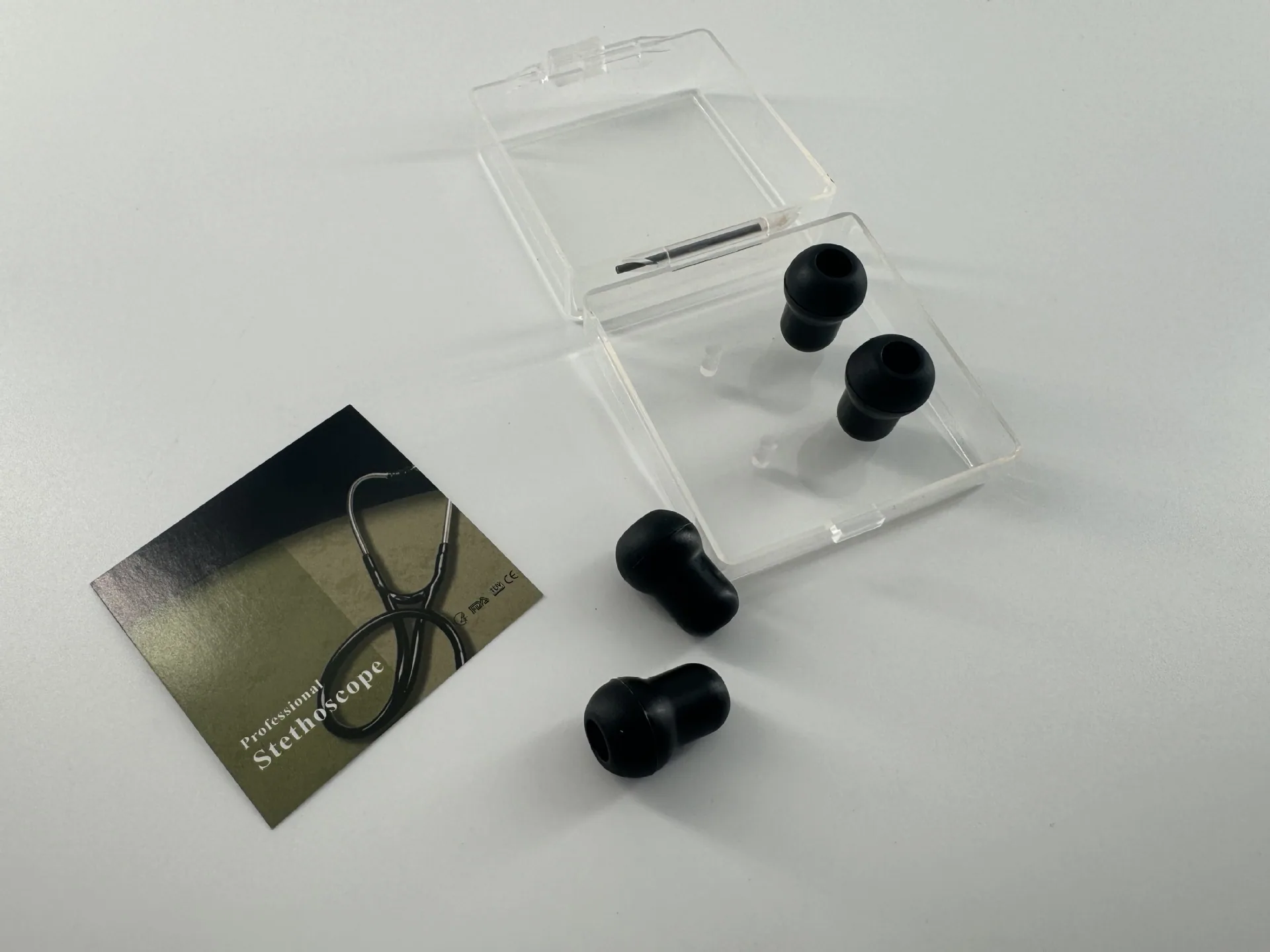 KT-160C foreign trade export stainless steel stethoscope double-head integrated diaphragm stethoscope color ear ear hanging list 15