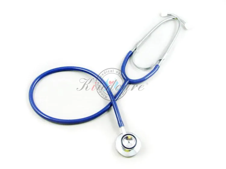 KT-100A Foreign Trade Export Stethoscope Flat Single Sided Single Head Stethoscope Teaching Toy Multiple Colors 7