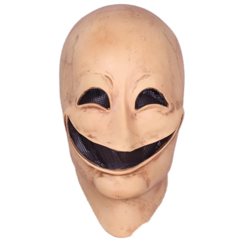 Alien mask latex headgear Halloween UFO horror mask green headgear cross-border new product 4
