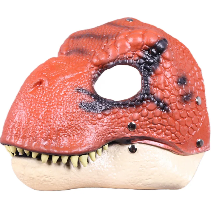 Cross-border explosive dinosaur masks, Halloween party funny props, open mouths, Tyrannosaurus rex, animal latex masks 4
