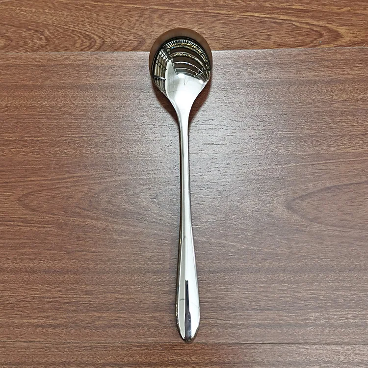 304 stainless steel spoon for household use with bare pointed handle for eating spoons and spoons for soup spoons, mostly used f 10