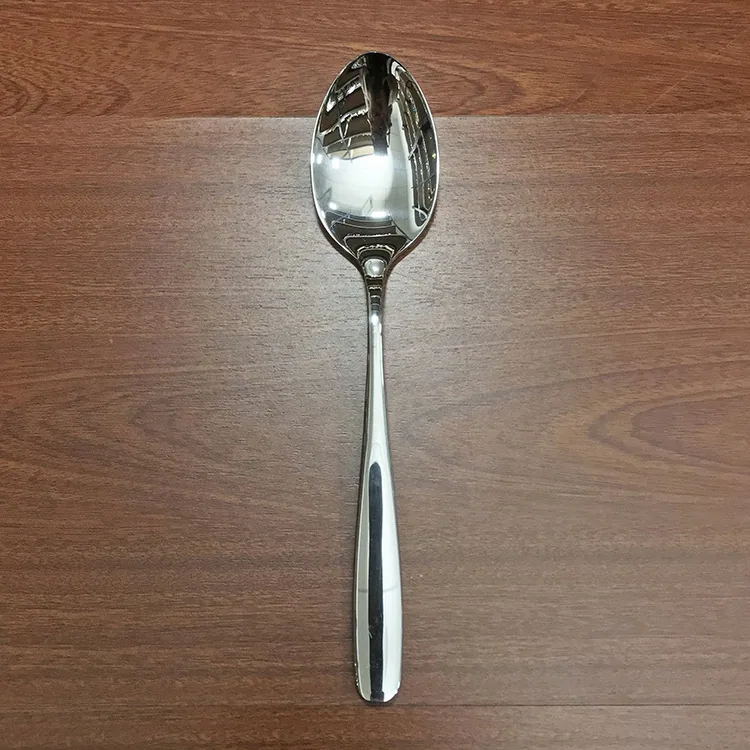 Stainless steel dinner spoon, household tableware spoon, eating bibimbap spoon, drinking spoon, restaurant mostly use naked spoo 6