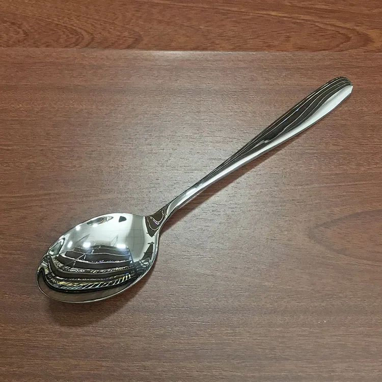 Stainless steel dinner spoon, household tableware spoon, eating bibimbap spoon, drinking spoon, restaurant mostly use naked spoo 8