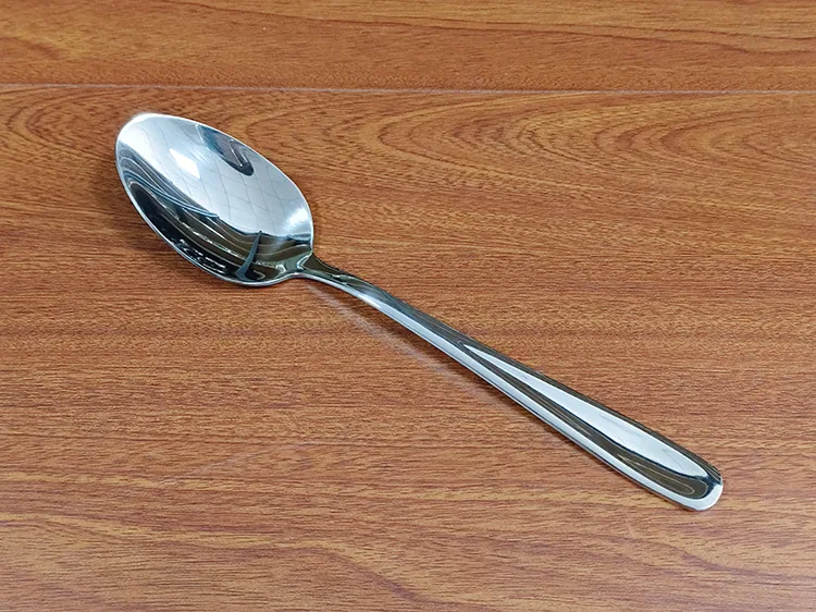 304 stainless steel dinner spoon household dining tableware spoon drinking soup spoon pointed soup spoon hotel main dinner spoon 9