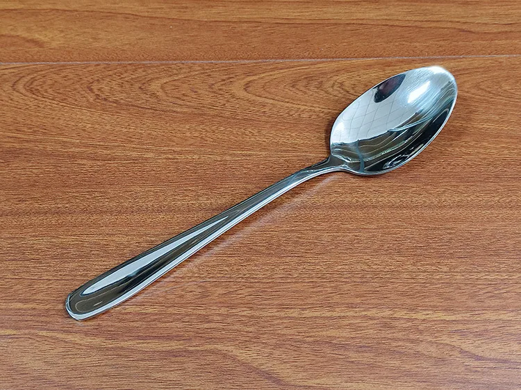 304 stainless steel dinner spoon household dining tableware spoon drinking soup spoon pointed soup spoon hotel main dinner spoon 15