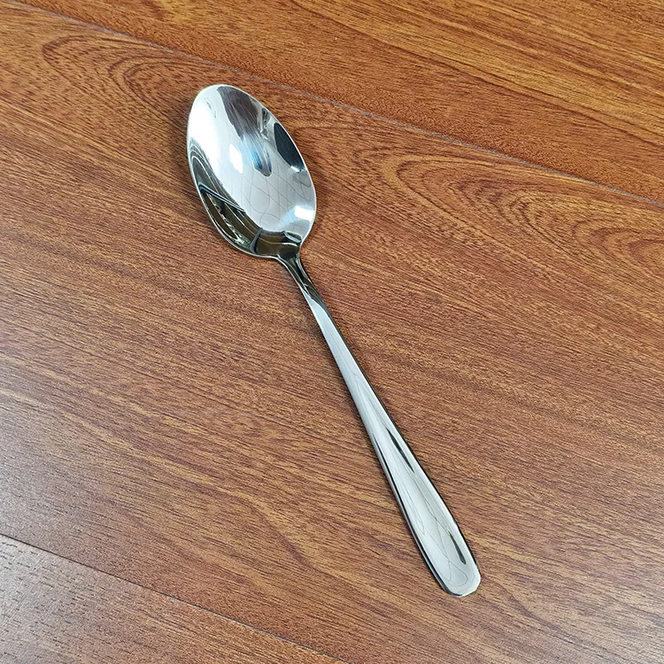 304 stainless steel dinner spoon household dining tableware spoon drinking soup spoon pointed soup spoon hotel main dinner spoon 8