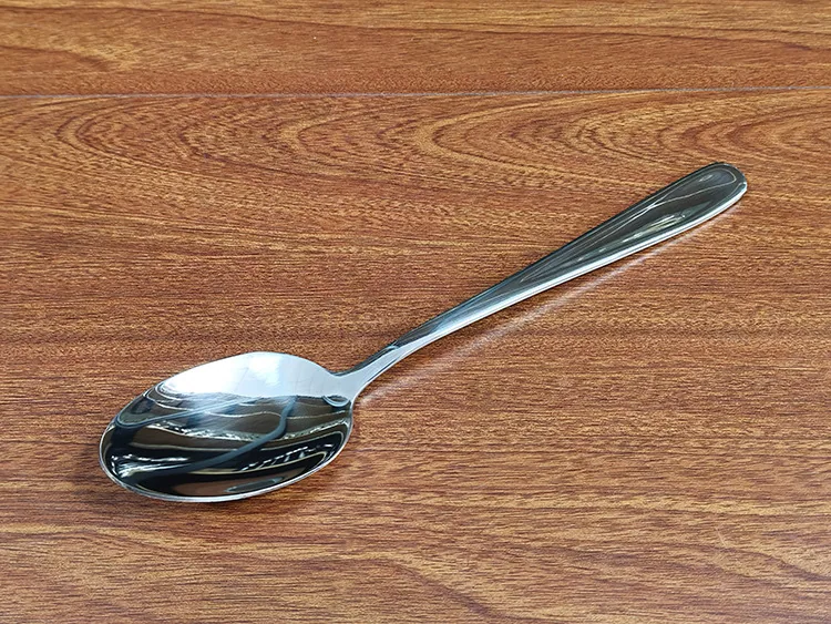 304 stainless steel dinner spoon household dining tableware spoon drinking soup spoon pointed soup spoon hotel main dinner spoon 13