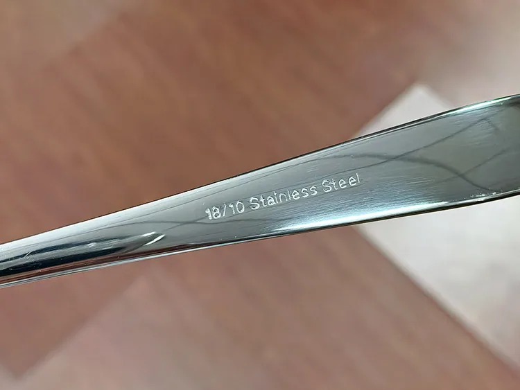 304 stainless steel dinner spoon household dining tableware spoon drinking soup spoon pointed soup spoon hotel main dinner spoon 18