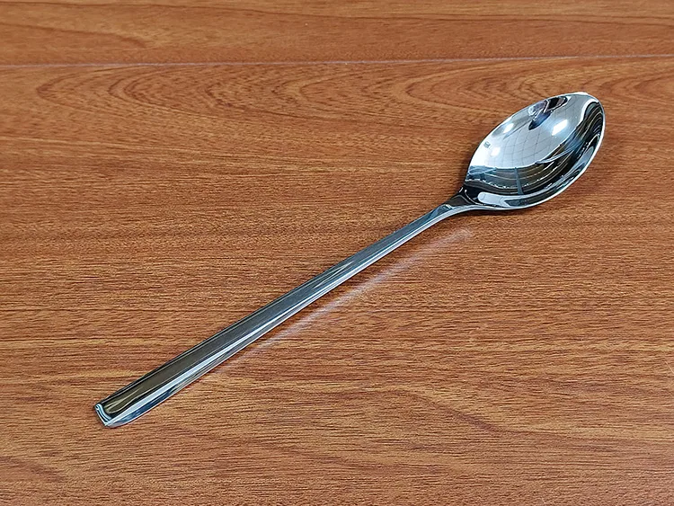 304 stainless steel diamond dinner spoon for home creative square handle eating spoon canteen restaurant tableware spoon drinkin 11