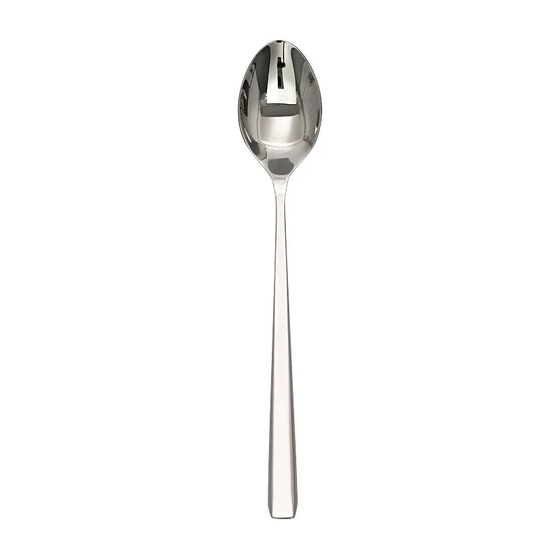304 stainless steel diamond dinner spoon for home creative square handle eating spoon canteen restaurant tableware spoon drinkin 5