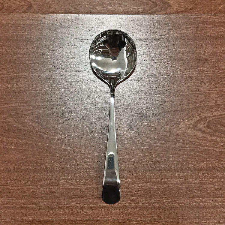 stainless steel round spoon home eating bibimbap spoon drinking spoon creative soup restaurant restaurant tableware spoon round 11