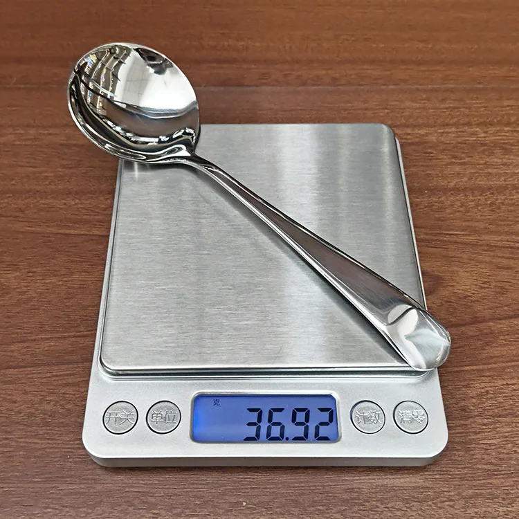 stainless steel round spoon home eating bibimbap spoon drinking spoon creative soup restaurant restaurant tableware spoon round 18