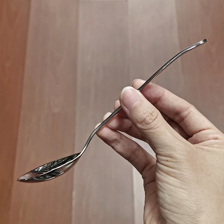stainless steel round spoon home eating bibimbap spoon drinking spoon creative soup restaurant restaurant tableware spoon round 10