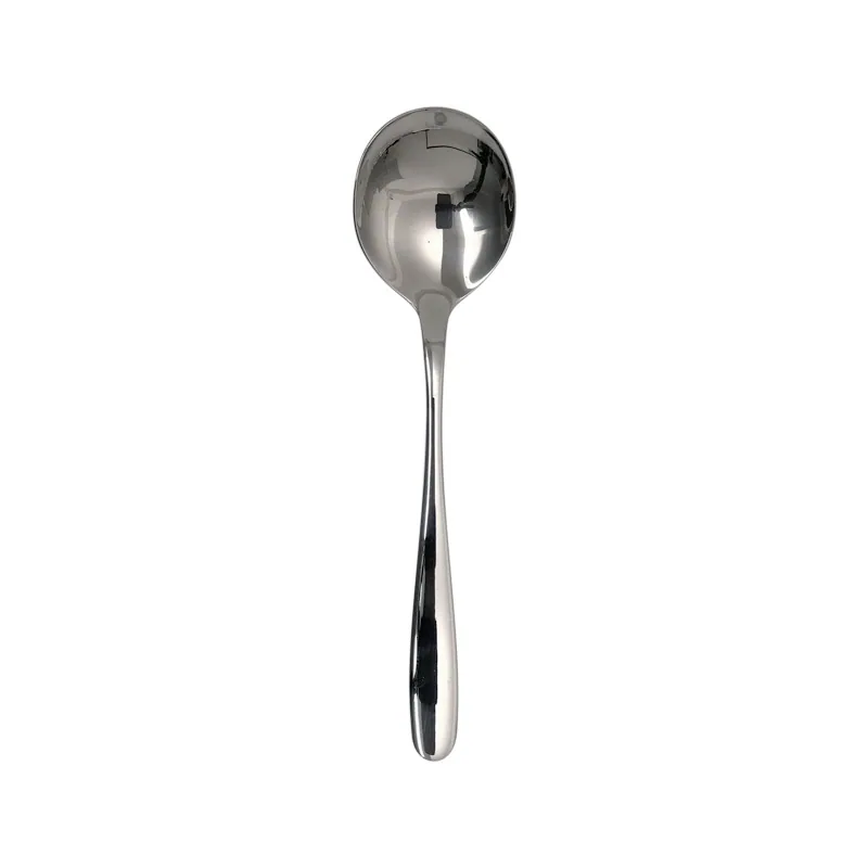 Stainless steel spoons, household soup drinking and eating spoons, round-headed tableware spoons, mostly hotel spoons, spoons, a 4