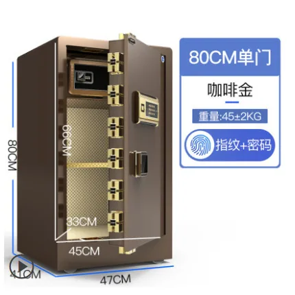One year manufacturer safe home office fingerprint password safe box into the wall small anti-theft hotel safe 27