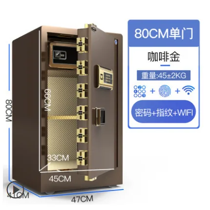 One year manufacturer safe home office fingerprint password safe box into the wall small anti-theft hotel safe 30
