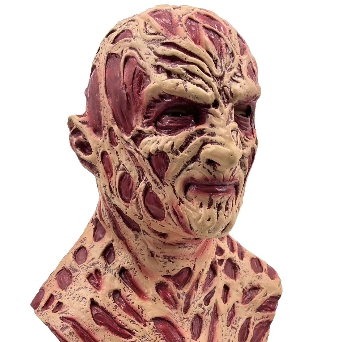 Pink Freddy Mask Gloves Christmas Latex Headgear Devil Paw Halloween Masquerade Party Mask 6