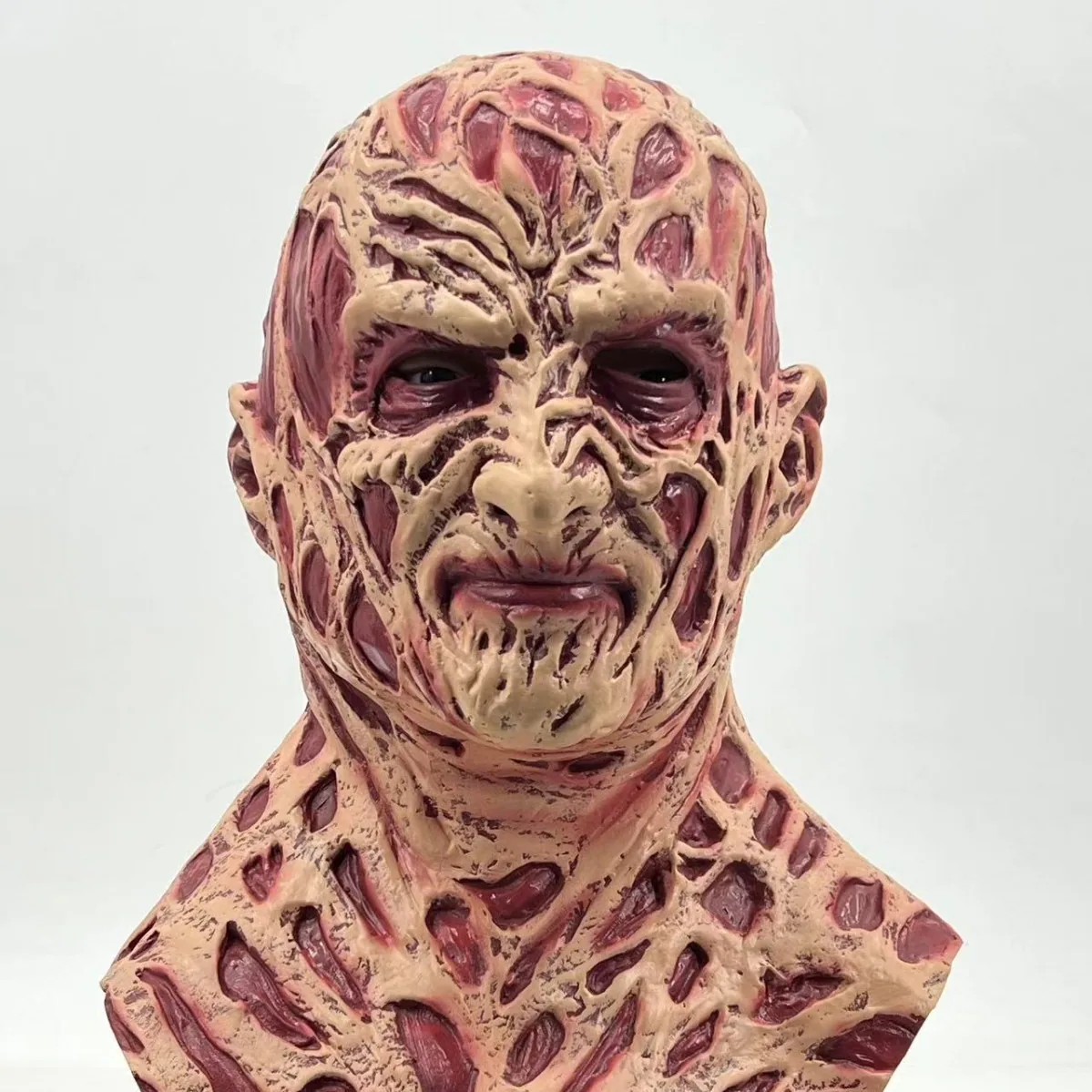 Pink Freddy Mask Gloves Christmas Latex Headgear Devil Paw Halloween Masquerade Party Mask 2
