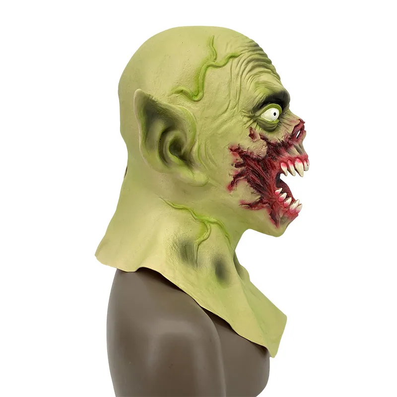 Spoof vampire mask, latex headgear, Halloween masquerade party props, horror demon zombie mask 2