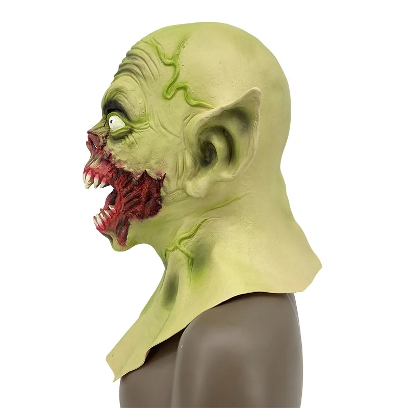 Spoof vampire mask, latex headgear, Halloween masquerade party props, horror demon zombie mask 4