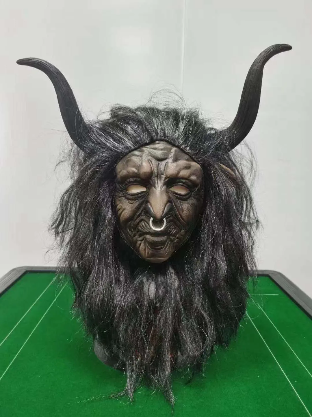 2025 Bull Demon King Mask Halloween Funny Cos Journey to the West Stephen Chow Bull Demon King Headgear 10