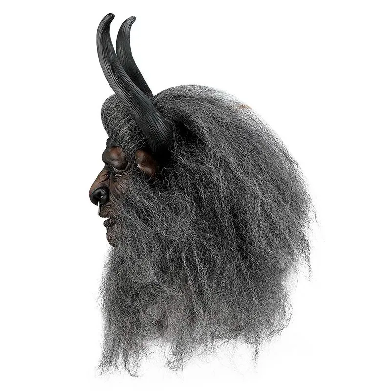2025 Bull Demon King Mask Halloween Funny Cos Journey to the West Stephen Chow Bull Demon King Headgear 11