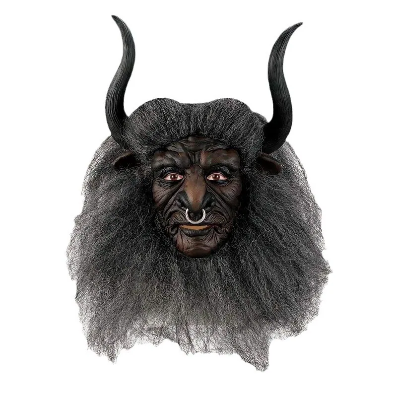 2025 Bull Demon King Mask Halloween Funny Cos Journey to the West Stephen Chow Bull Demon King Headgear 4