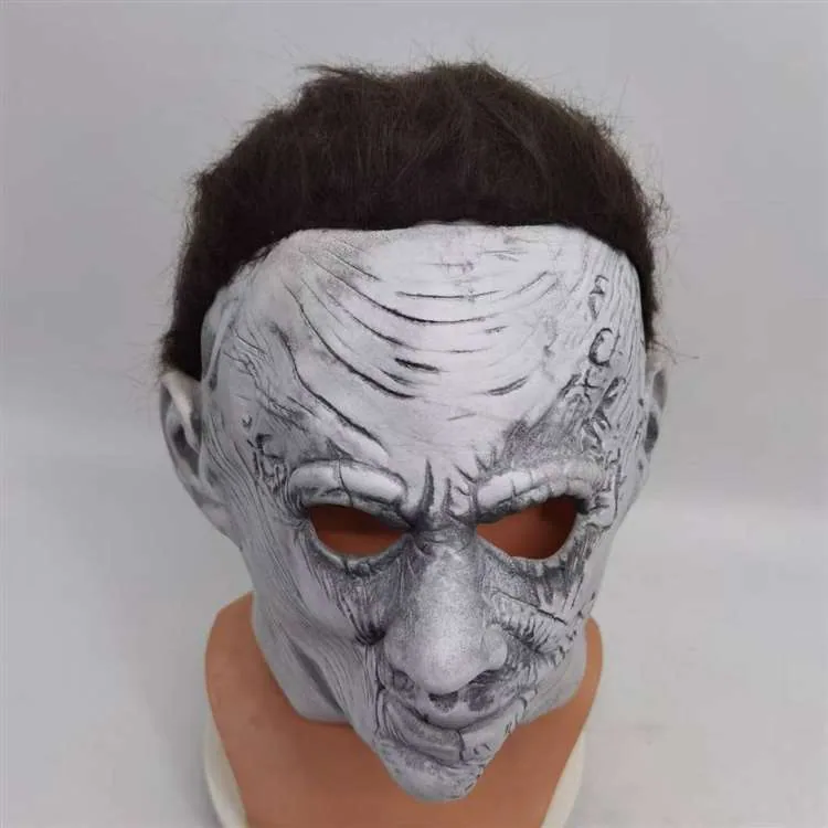 Halloween new moonlight flustered Meijie mask scary latex headgear factory spot direct sales 7