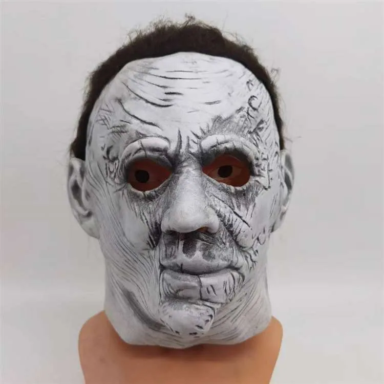 Halloween new moonlight flustered Meijie mask scary latex headgear factory spot direct sales 8