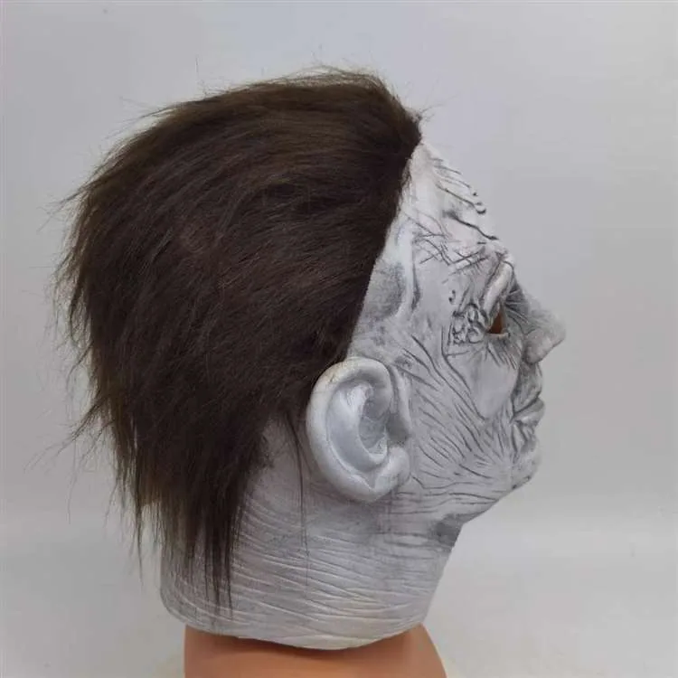 Halloween new moonlight flustered Meijie mask scary latex headgear factory spot direct sales 4