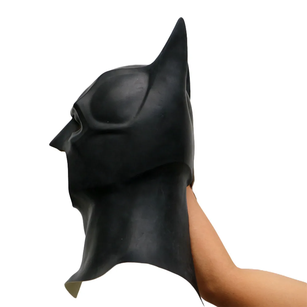 2023 Tudung Kepala Topeng Batman Baharu Pesta Penyamaran Halloween Cos Tudung Kepala Batman The Dark Knight 11