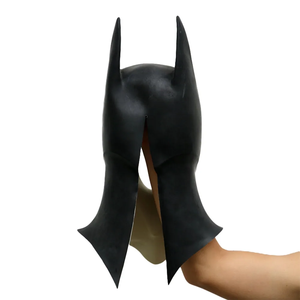 2023 Tudung Kepala Topeng Batman Baharu Pesta Penyamaran Halloween Cos Tudung Kepala Batman The Dark Knight 10