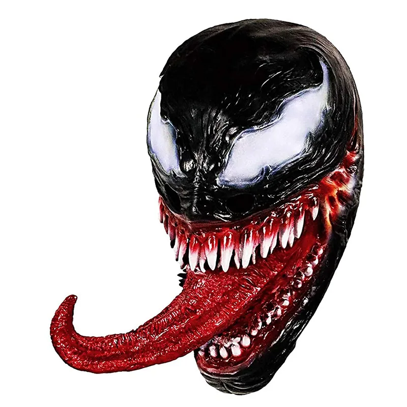 New Avengers Red Spider-Man Venom Mask Latex Headgear Film and television peripheral cosplay props 2