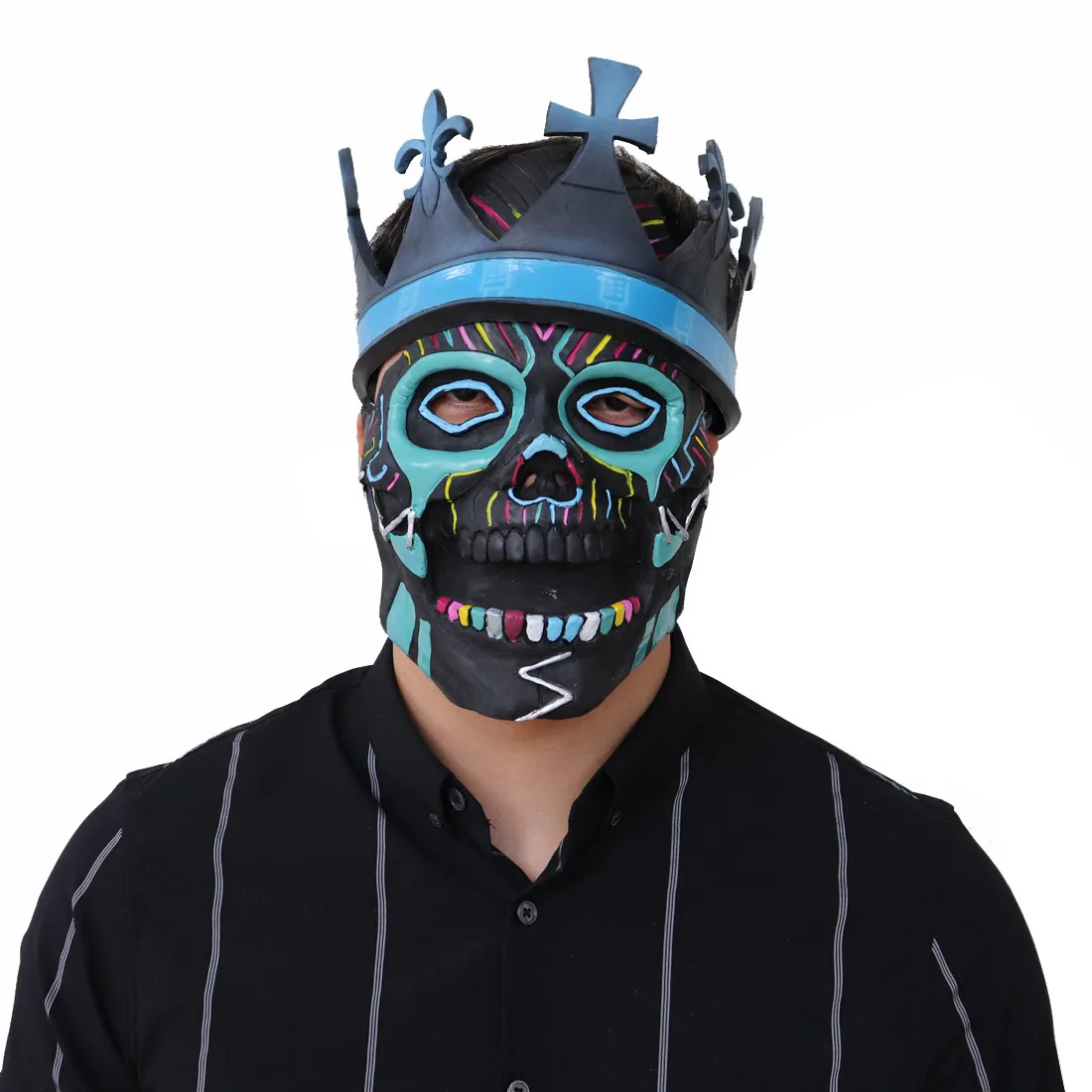 ハロウィーン ゲーム: 同じウォッチドッグ レギオン ヘッド マスク、クラウン スカル、ラテックス動物マスク 2