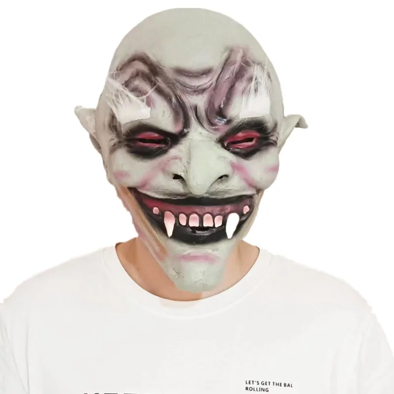 Clown mask script kill series funny mask hair set performance performance funny Halloween ball costume 14