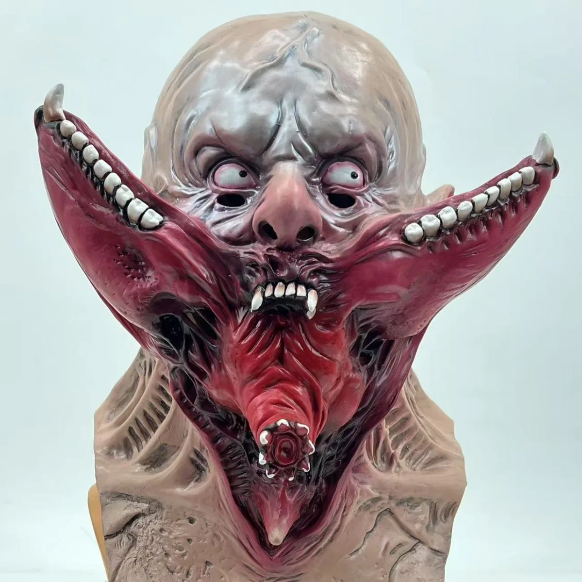 Halloween Horror Bleeding Clown Mask Latex Cosplay Vampire Evil Scary Elf Zombie Mask 6