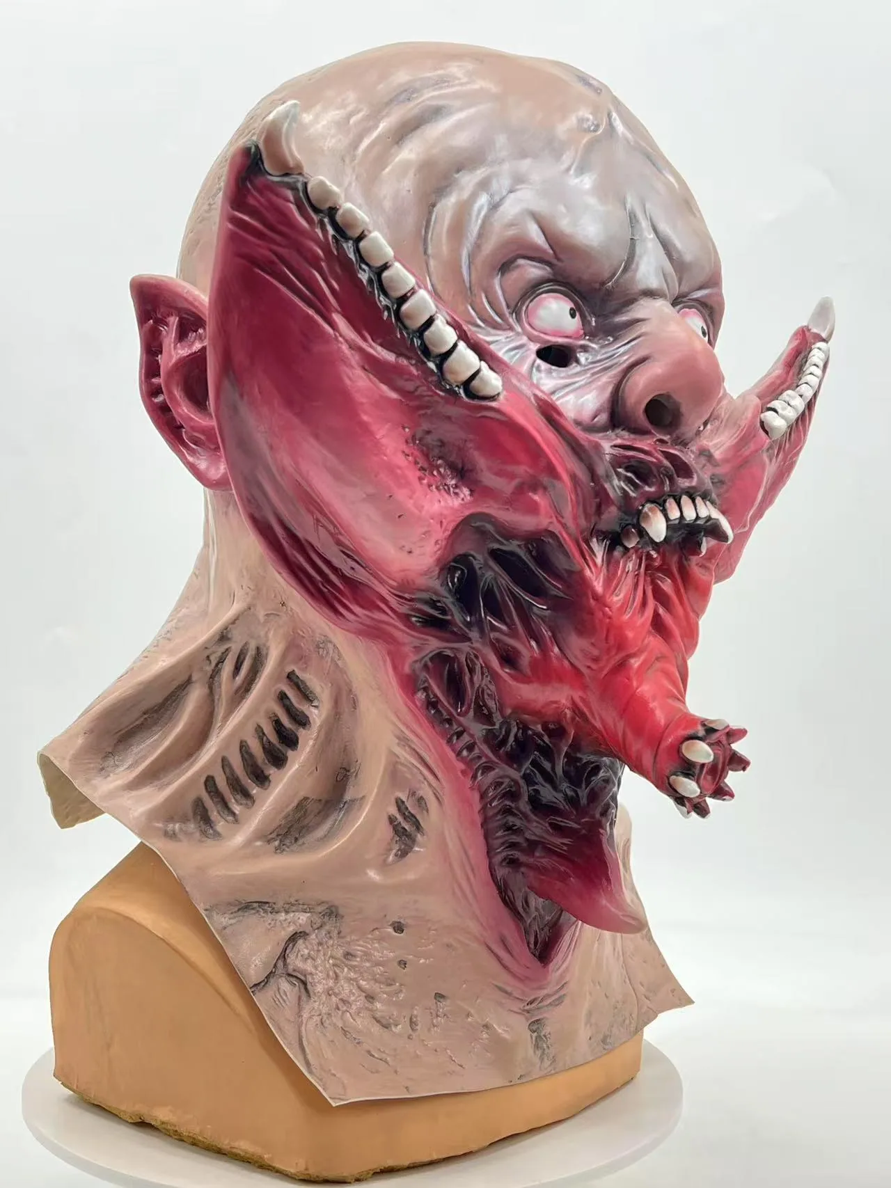 Halloween Horror Bleeding Clown Mask Latex Cosplay Vampire Evil Scary Elf Zombie Mask 10