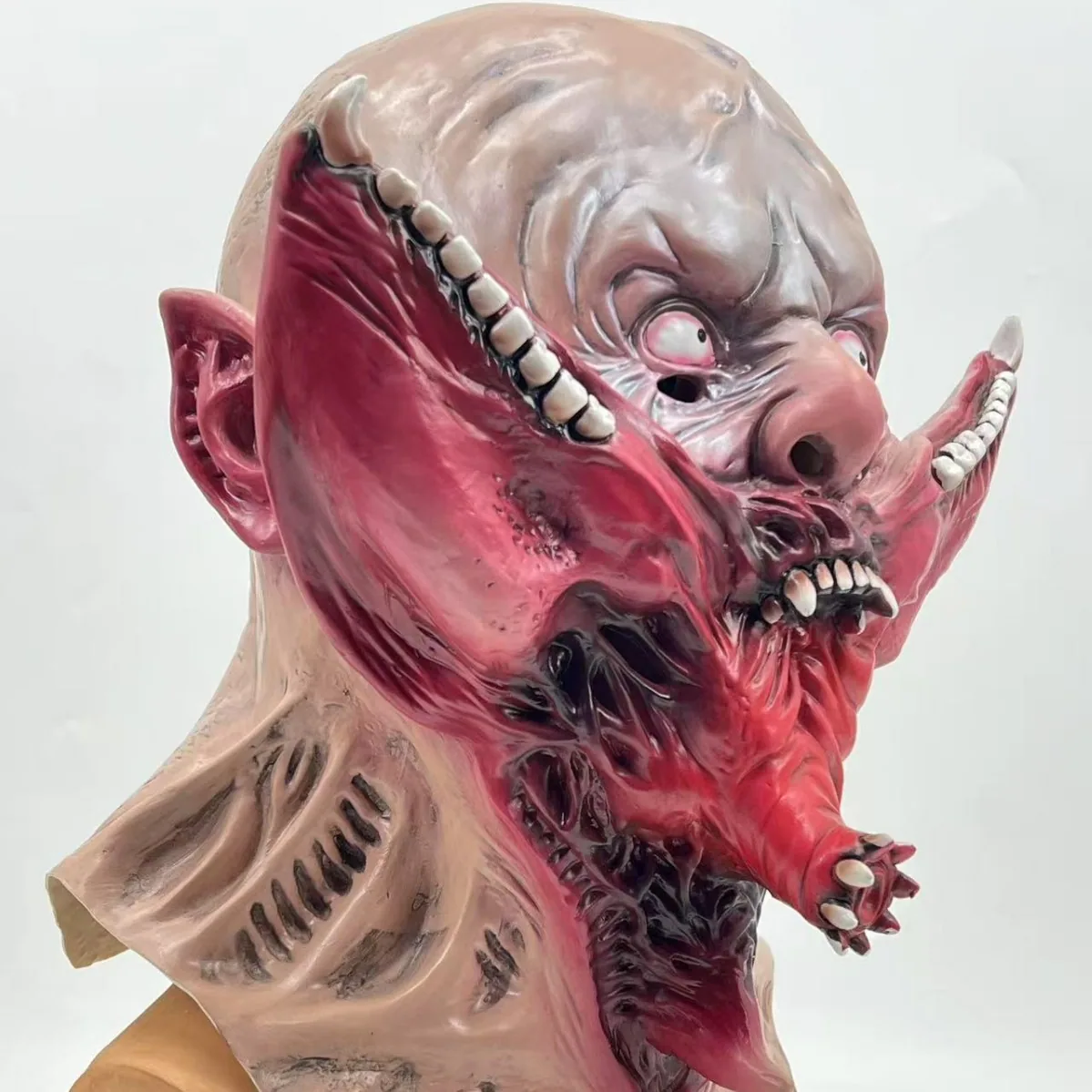 Halloween Horror Bleeding Clown Mask Latex Cosplay Vampire Evil Scary Elf Zombie Mask 4
