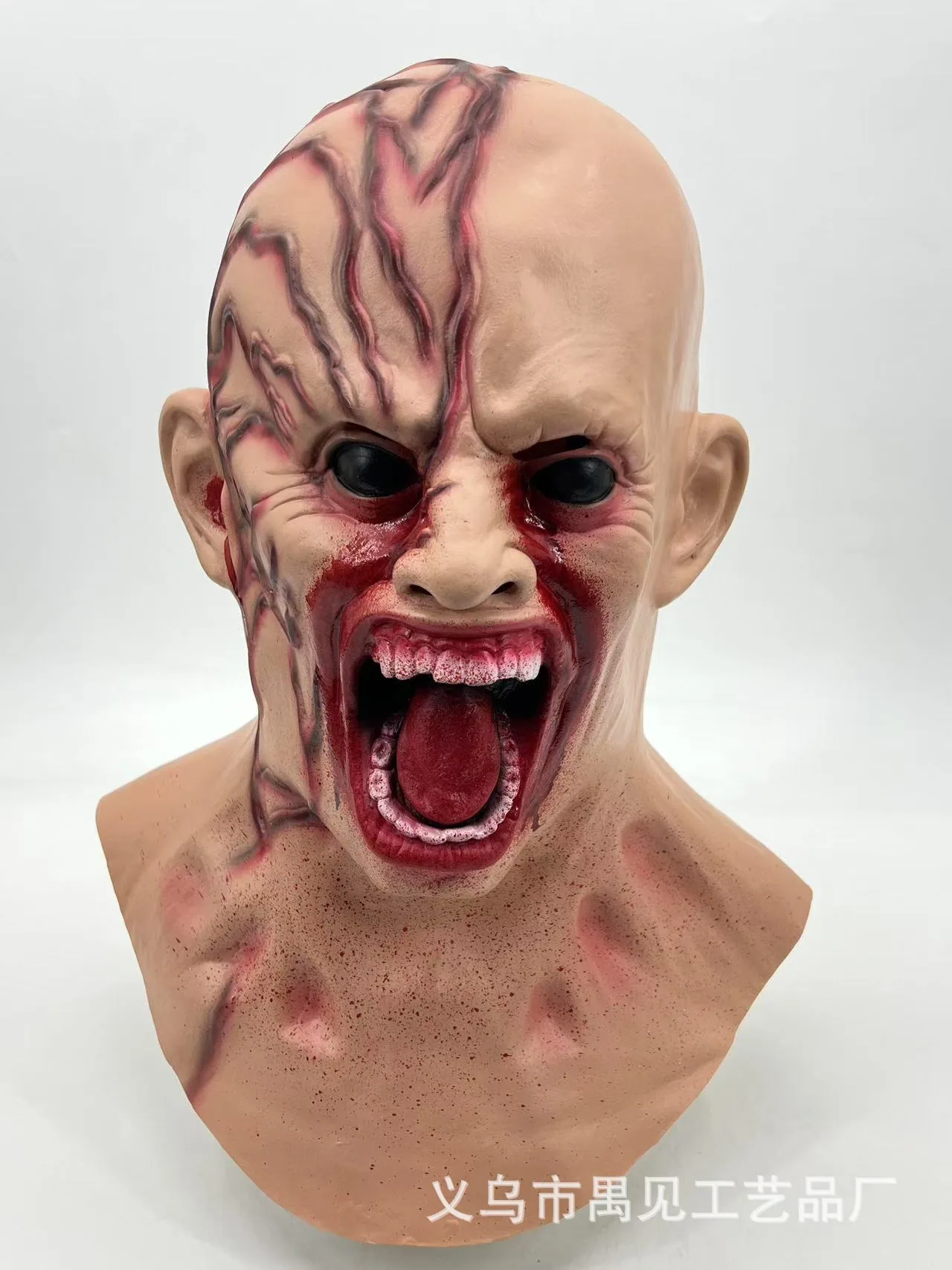 Halloween Sky Biochemical Vampire Zombie Mask Cross-Border Exclusive Masquerade Party Prop Demon Zombie Head 12