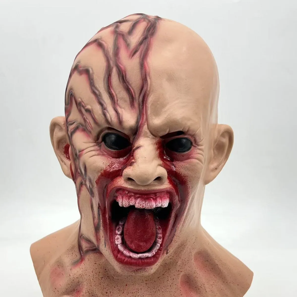 Halloween Sky Biochemical Vampire Zombie Mask Cross-Border Exclusive Masquerade Party Prop Demon Zombie Head 6