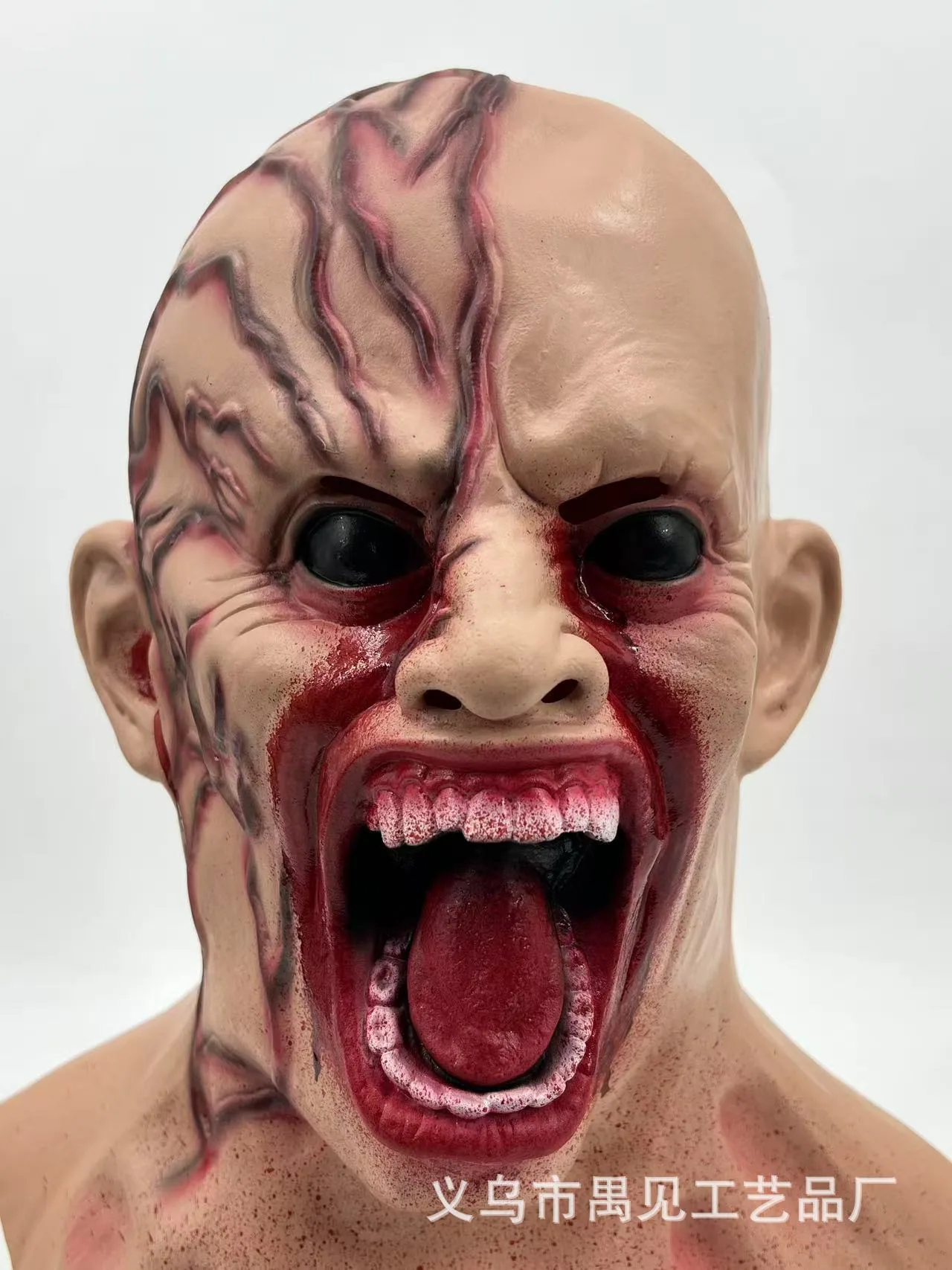 Halloween Sky Biochemical Vampire Zombie Mask Cross-Border Exclusive Masquerade Party Prop Demon Zombie Head 13