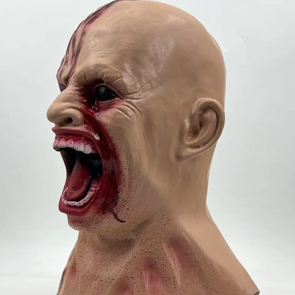 Halloween Sky Biochemical Vampire Zombie Mask Cross-Border Exclusive Masquerade Party Prop Demon Zombie Head 2