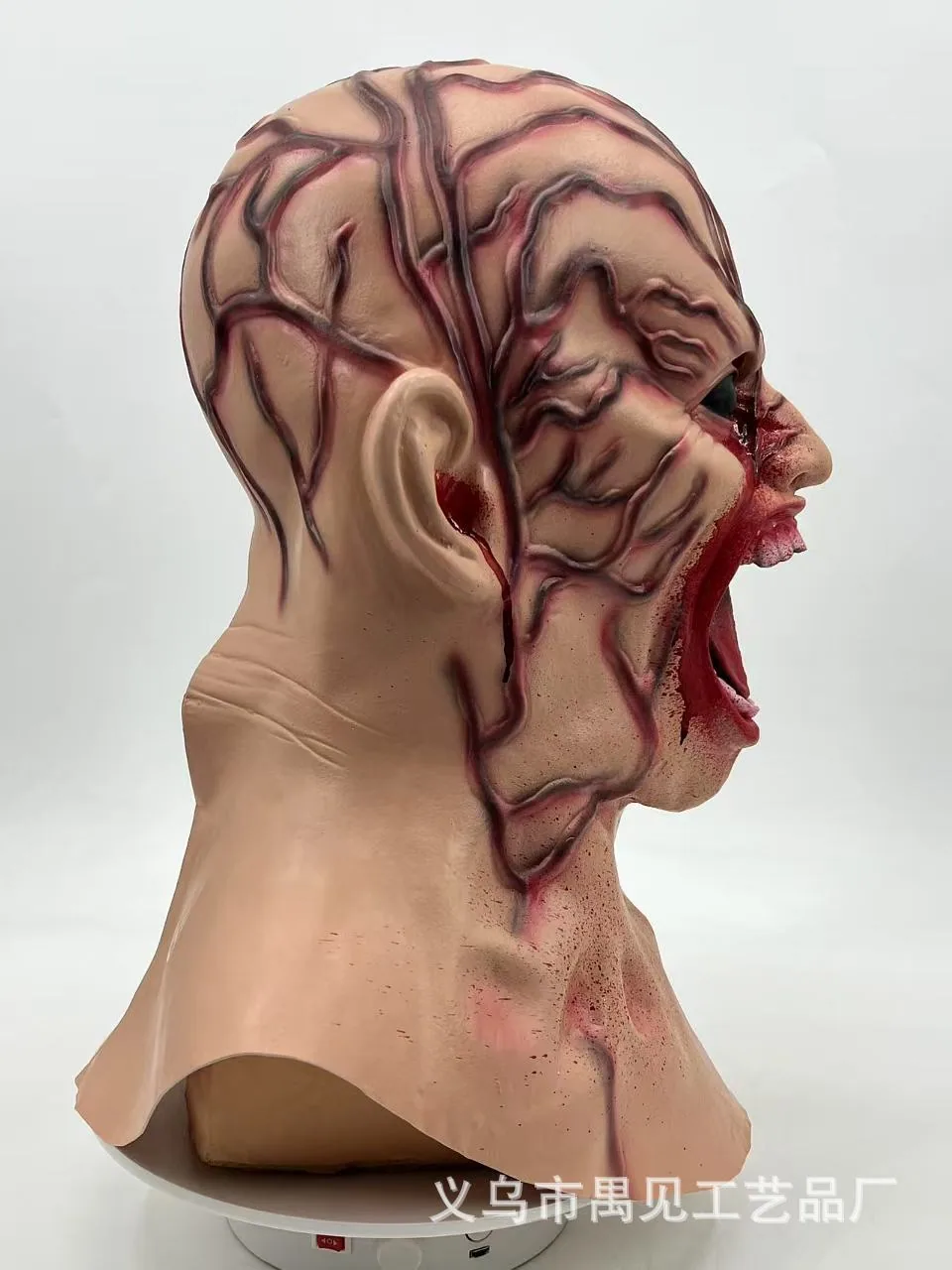Halloween Sky Biochemical Vampire Zombie Mask Cross-Border Exclusive Masquerade Party Prop Demon Zombie Head 10
