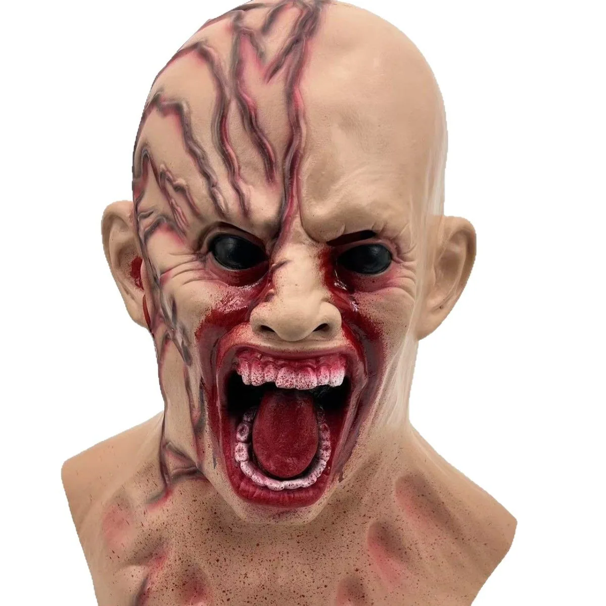 Halloween Sky Biochemical Vampire Zombie Mask Cross-Border Exclusive Masquerade Party Prop Demon Zombie Head 5