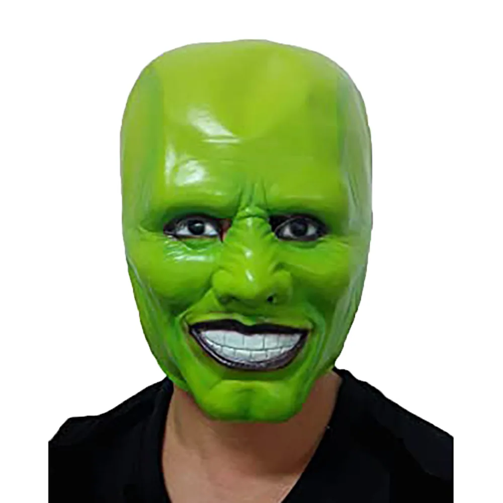 Amazon hot sale latex horror mask Halloween party cosplay monster in disguise Jenkin Carrey mask 5