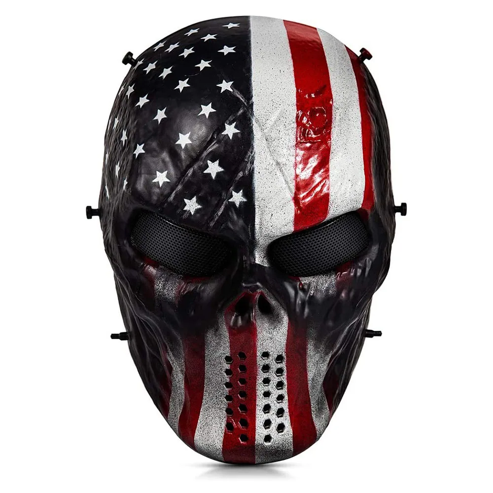 Marauders, League of Justice, Masks, Cosplay, Skulls, Camouflage, Outdoor Camouflage, CS, Field Battle, Robber Mask - Flags, Banners & Accessories 3