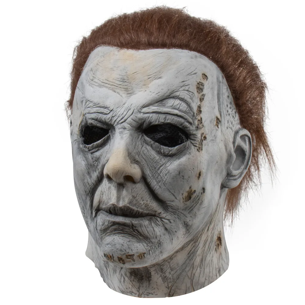 Cross-border moonlight, panicked, Major mask, McMeyer, ghost, latex mask, horror headgear, Halloween party 7