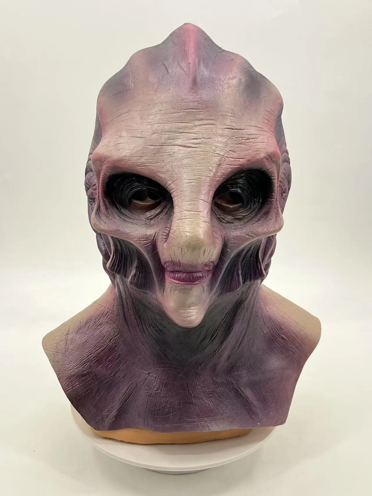 Factory direct sales Halloween horror blood mask rotten mouth grimace zombie zombie haunted house scare props 10