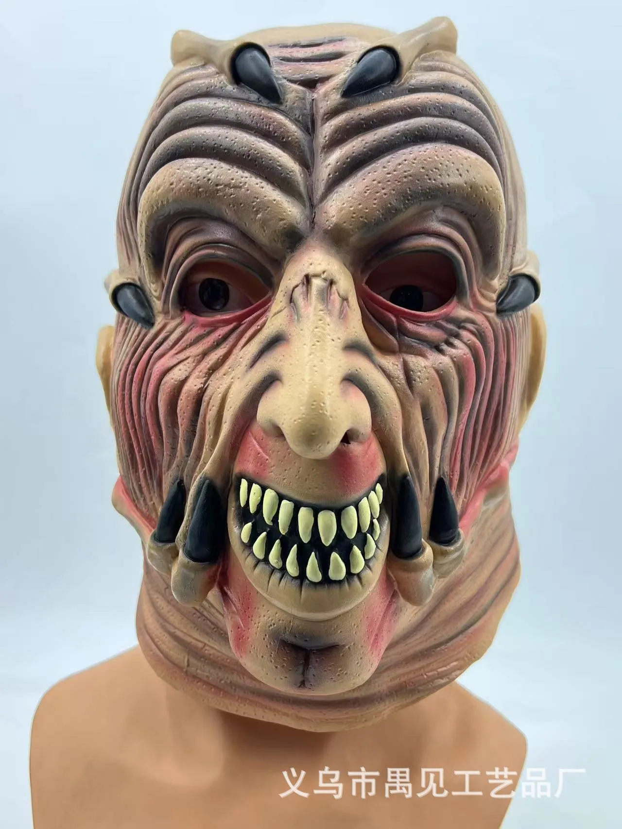 Halloween, Horror Prank, Prom, Movie Peripherals, Funny Devils, Hanging Eyes, Black Masks, Props, Masks, Headgear - Eyes Care 14